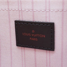 Load image into Gallery viewer, LOUIS VUITTON Neverfull Pochette Damier Ebene Wristlet Rose Ballerine
