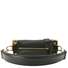 Load image into Gallery viewer, LOUIS VUITTON Side Trunk PM Grained Leather Tote Shoulder Bag Black
