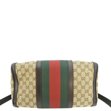 Load image into Gallery viewer, GUCCI Vintage Web Original GG Boston Bag Beige 247205
