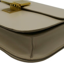 Load image into Gallery viewer, CELINE Classic Box Medium  Leather Flap Shoulder Bag Griege
