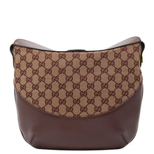 Load image into Gallery viewer, GUCCI Arli Medium Canvas Brown  back look
