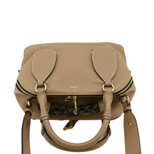 Load image into Gallery viewer, CHLOE Daria Medium Calfskin Leather Shoulder Bag Brown
