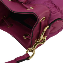 Load image into Gallery viewer, GUCCI GG Matelasse Nylon Bucket Crossbody Bag Pink 728231
