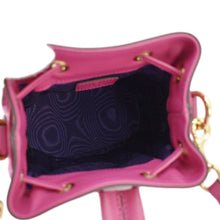 Load image into Gallery viewer, GUCCI GG Matelasse Nylon Bucket Crossbody Bag Pink 728231
