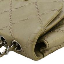 Load image into Gallery viewer, CHANEL Ultra Stitch Small Flap Quilted Calfskin Leather Crossbody Bag Beige
