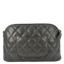 Load image into Gallery viewer, CHANEL Classic Quilted Leather Chain Clutch Crossbody Bag Black

