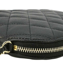 Load image into Gallery viewer, CHANEL Classic Quilted Leather Chain Clutch Crossbody Bag Black
