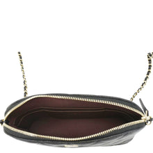 Load image into Gallery viewer, CHANEL Classic Quilted Leather Chain Clutch Crossbody Bag Black
