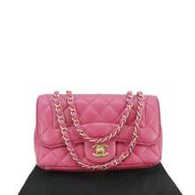 Load image into Gallery viewer, CHANEL Chic Flap Quilted Lambskin Leather Crossbody Bag Pink
