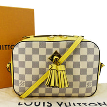 Load image into Gallery viewer, LOUIS VUITTON Saintonge Damier Azur Crossbody Bag White
