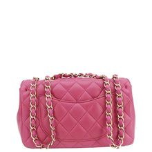 Load image into Gallery viewer, CHANEL Chic Flap Quilted Lambskin Leather Crossbody Bag Pink
