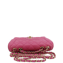 Load image into Gallery viewer, CHANEL Chic Flap Quilted Lambskin Leather Crossbody Bag Pink
