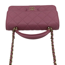 Load image into Gallery viewer, CHANEL Flap Phone Holder Quilted Leather Chain Crossbody Bag Pink
