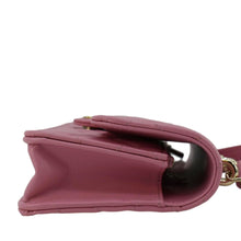 Load image into Gallery viewer, CHANEL Flap Phone Holder Quilted Leather Chain Crossbody Bag Pink
