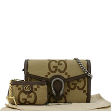 Load image into Gallery viewer, GUCCI Dionysus Mini GG Canvas Crossbody Bag Beige 407231
