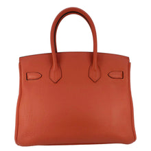 Load image into Gallery viewer, HERMES Birkin 25 Togo Leather Tote Bag Red
