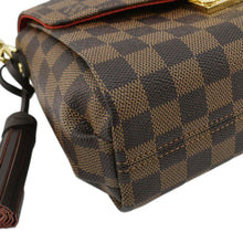 Load image into Gallery viewer, LOUIS VUITTON Croisette Damier Ebene Crossbody Bag Brown
