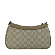 Load image into Gallery viewer, GUCCI Ophidia Small GG Supreme Canvas Hobo Bag Beige 735145
