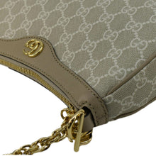 Load image into Gallery viewer, GUCCI Ophidia Small GG Supreme Canvas Hobo Bag Beige 735145
