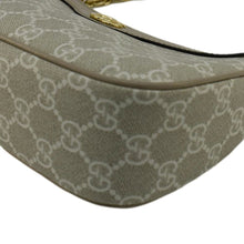 Load image into Gallery viewer, GUCCI Ophidia Small GG Supreme Canvas Hobo Bag Beige 735145
