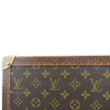 Load image into Gallery viewer, LOUIS VUITTON Bisten 75 Vintage Monogram Canvas Travel Suitcase Bag Brown
