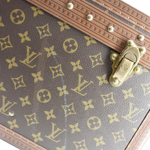 Load image into Gallery viewer, LOUIS VUITTON Bisten 75 Vintage Monogram Canvas Travel Suitcase Bag Brown
