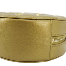 Load image into Gallery viewer, CHANEL Egyptian Amulet Round Quilted Metallic Lambskin Chain Clutch Crossbody Bag Gold
