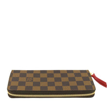 Load image into Gallery viewer, LOUIS VUITTON Clemence Damier Ebene Zippy Wallet Brown
