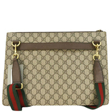 Load image into Gallery viewer, GUCCI Original Courrier Web GG Canvas Messenger Bag Beige 474083
