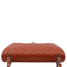 Load image into Gallery viewer, CHANEL Classic Maxi Double Flap Quilted Leather Shoulder Bag Red
