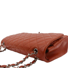 Load image into Gallery viewer, CHANEL Classic Maxi Double Flap Quilted Leather Shoulder Bag Red
