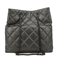 Load image into Gallery viewer, CHANEL Reissue Tall Quilted Aged Calfskin Leather Shoulder Bag Grey
