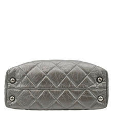 Load image into Gallery viewer, CHANEL Reissue Tall Quilted Aged Calfskin Leather Shoulder Bag Grey
