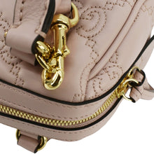 Load image into Gallery viewer, GUCCI Mini Matelasse Calfskin Leather Bowler Bag Pink 702251
