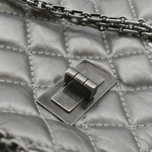 Load image into Gallery viewer, CHANEL Reissue Tall Quilted Aged Calfskin Leather Shoulder Bag Grey
