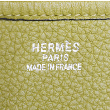 Load image into Gallery viewer, HERMES Evelyne Clemence PM Leather Crossbody Bag Yellow
