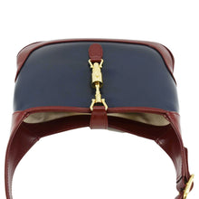 Load image into Gallery viewer, GUCCI Jackie 1961 Small Leather Shoulder Bag Blue 636706
