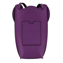 Load image into Gallery viewer, LOEWE Elephant Pocket Pouch Leather Crossbody Bag Purple
