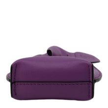 Load image into Gallery viewer, LOEWE Elephant Pocket Pouch Leather Crossbody Bag Purple
