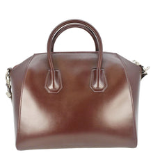 Load image into Gallery viewer, GIVENCHY Antigona Leather Shoulder Bag Bordeaux
