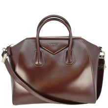 Load image into Gallery viewer, GIVENCHY Antigona Leather Shoulder Bag Bordeaux
