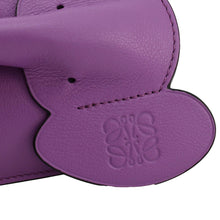 Load image into Gallery viewer, LOEWE Elephant Pocket Pouch Leather Crossbody Bag Purple
