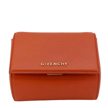 Load image into Gallery viewer, GIVENCHY Pandora Box Mini Leather Chain Shoulder Bag Orange
