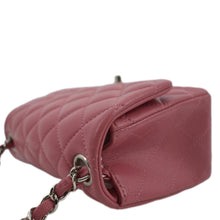 Load image into Gallery viewer, CHANEL Mini Square Flap Leather Crossbody Bag Pink
