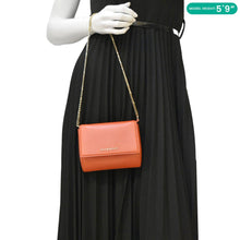 Load image into Gallery viewer, GIVENCHY Pandora Box Mini Leather Chain Shoulder Bag Orange
