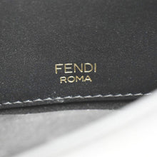 Load image into Gallery viewer, FENDI Flat Baguette Mini Leather Shoulder Bag Black
