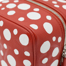 Load image into Gallery viewer, LOUIS VUITTON Monogram Leather Shoulder Bag Red upper look right corner look 
