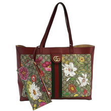 Load image into Gallery viewer, GUCCI Ophidia Medium Floral GG Supreme Tote Shoulder Bag Beige 547947
