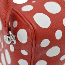 Load image into Gallery viewer, LOUIS VUITTON Monogram Leather Shoulder Bag Red lower right corner look
