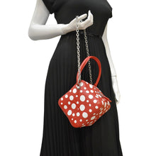 Load image into Gallery viewer, LOUIS VUITTON Monogram Leather Shoulder Bag Red dummu look
